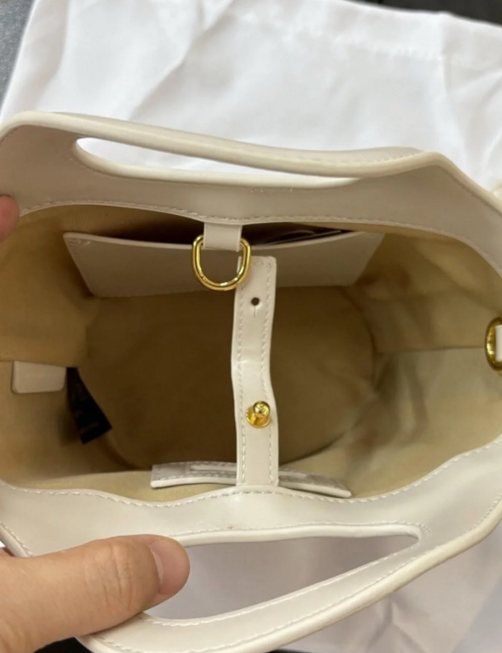 Marni Beige Straw Bag - Picture 4 of 5